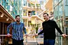 Erik Bugge og Tomas Torgersen i Kobler. De mener å ha en annonseplattform som er langt mer personvernvennlig enn den mer utbredte, atferdsbaserte typen. Foto: Eirik Tangeraas Lygre