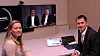 Med Connect-tjenesten skal Viju sørge for fjerndrift og support av kundenes digitale møterom. På bildet ser vi fra venstre marketing executive Jeaneth Mørum, VP Technical Operations Tom Martin og CTO Georg Thingbø (begge på skjermen), samt CEO Odd Sverre Østlie. Foto: Harald Brombach