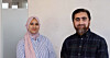 Nusrat Akter (t.v.) og Syed Fawad Ali Shah.