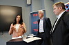 Birgitte Engebretsen, toppsjef i Telenor Norge, Jarl Øverby, konsernsjef i Net Nordic, og Bjørn Jonassen, tjenesteleder for Cyber Risk Services i Deloitte delte perspektiver på hvorfor de mener et nordisk samarbeid om cybersikkerhet er nødvendig.
