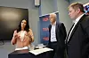 Birgitte Engebretsen, toppsjef i Telenor Norge, Jarl Øverby, konsernsjef i Net Nordic, og Bjørn Jonassen, tjenesteleder for Cyber Risk Services i Deloitte delte perspektiver på hvorfor de mener et nordisk samarbeid om cybersikkerhet er nødvendig.