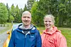 Thomas og Sol har brukt sommeren på å teste ut appen. Foto: Kristin Krog Mehammer