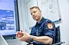 Thomas Ødegård, avdelingsleder operativ ved 110 Øst, sier at falske Ecall-anrop tar kapasitet fra andre oppgaver ved 110-sentralen. Foto: Arash A. Nejad