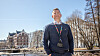 Norgessjef Kjetil Sørensen i Arm utenfor det nye Oslo-kontoret på Spaces i Nydalen. 1. april åpnet selskapets kontor i hovedsstaden etter å ha vært kun i Trondheim i mange år.