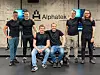 Alphatek har seks ansatte. Fra venstre Åsmund Tveitevoll (master i idrettsvitenskap), John Hauge (markedsføring), Ola Næss Kaldestad (software-ingeniør), Olav Risa (elektroingeniør), CEO Erik Vassøy Olsen (maskiningeniør og materialteknologi) og Aleksander Ferkingstad (sivilingeniør, elektro). Foto: Alphatek