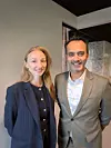 Administrerende direktør Raman Bhatnagar i Statement her sammen med HR- og KI-direktør Oda Stendal.