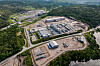 Bulks datasenter «Norway Data Center Campus N01» utenfor Vennesla på Sørlandet. I bakgrunnen ligger Kristiansand transformatorstasjon.